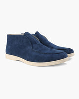 Mocasines de ante de caña alta