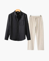 Conjunto de lino (manga larga)
