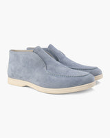 Mocasines de ante de caña alta