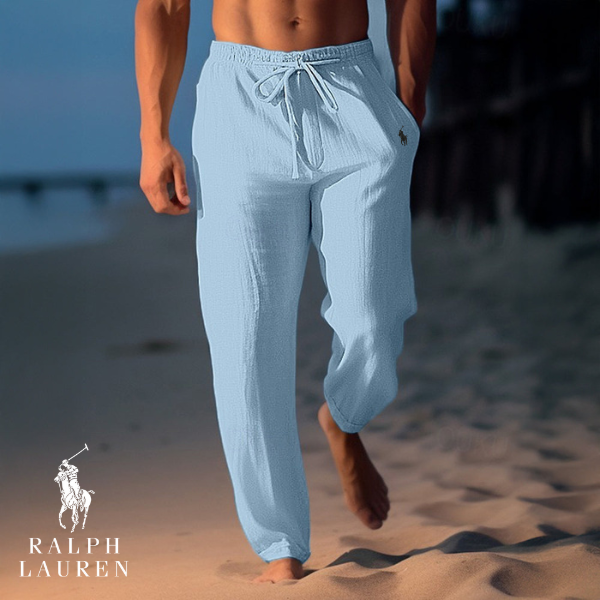 Pantalones de lino Solstice Luxe 