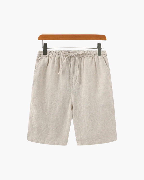 Casablanca – Pantalones cortos de lino premium 