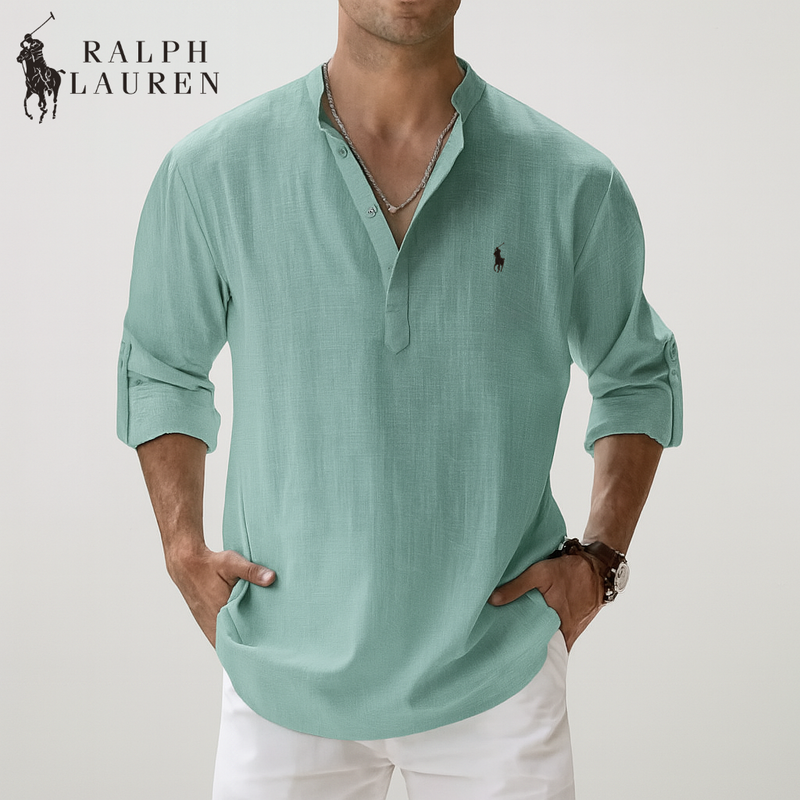 Camisa clásica de lino