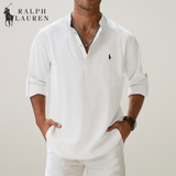 Camisa clásica de lino