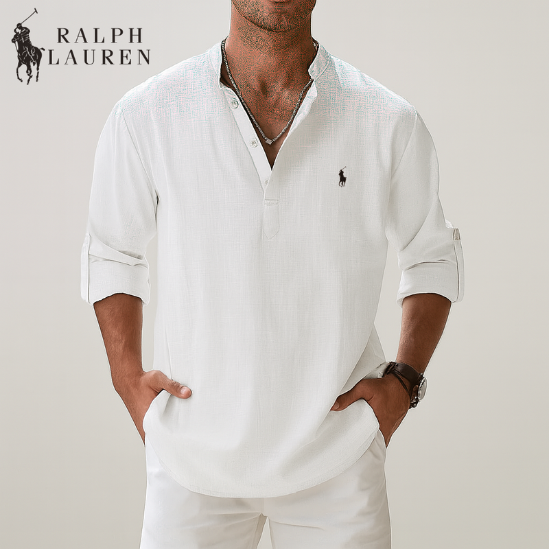 Camisa clásica de lino