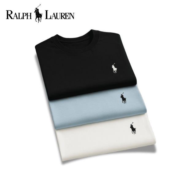 Paquete de 3 camisas Ralph Premium 