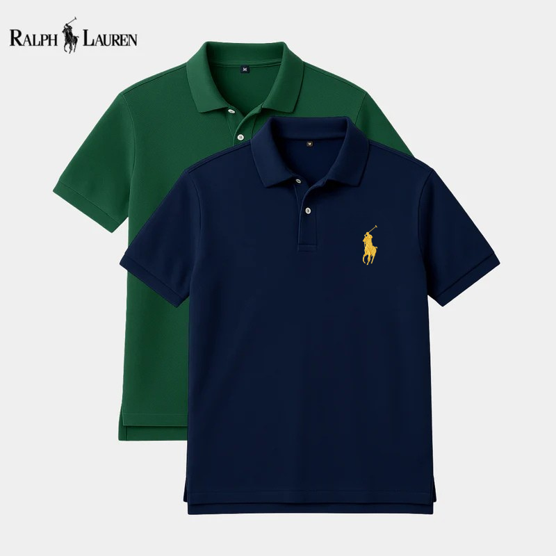 Paquete Polo: Compra 1 y llévate 1 gratis + Reloj de pulsera premium GRATIS