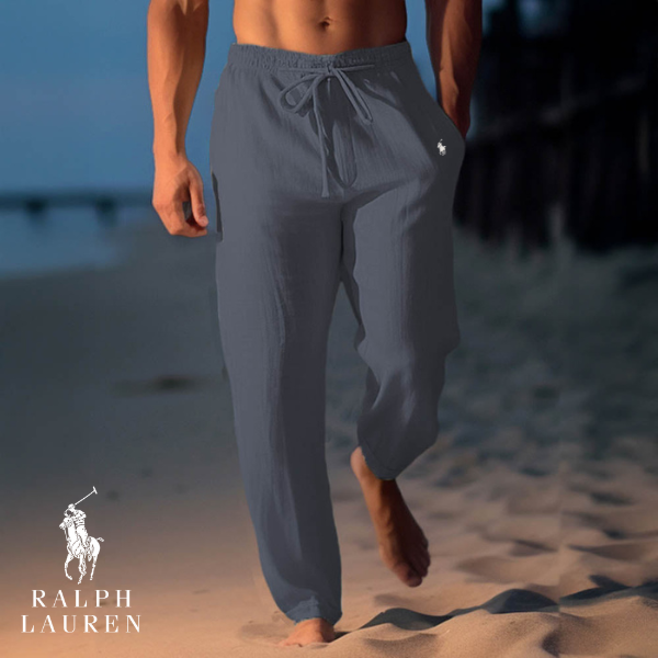 Pantalones de lino Solstice Luxe 