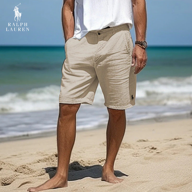 Pantalones cortos de lino 