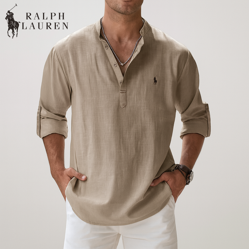 Camisa clásica de lino