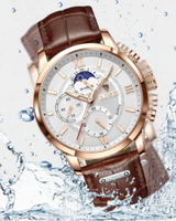 Reloj clásico Lugano (resistente al agua)