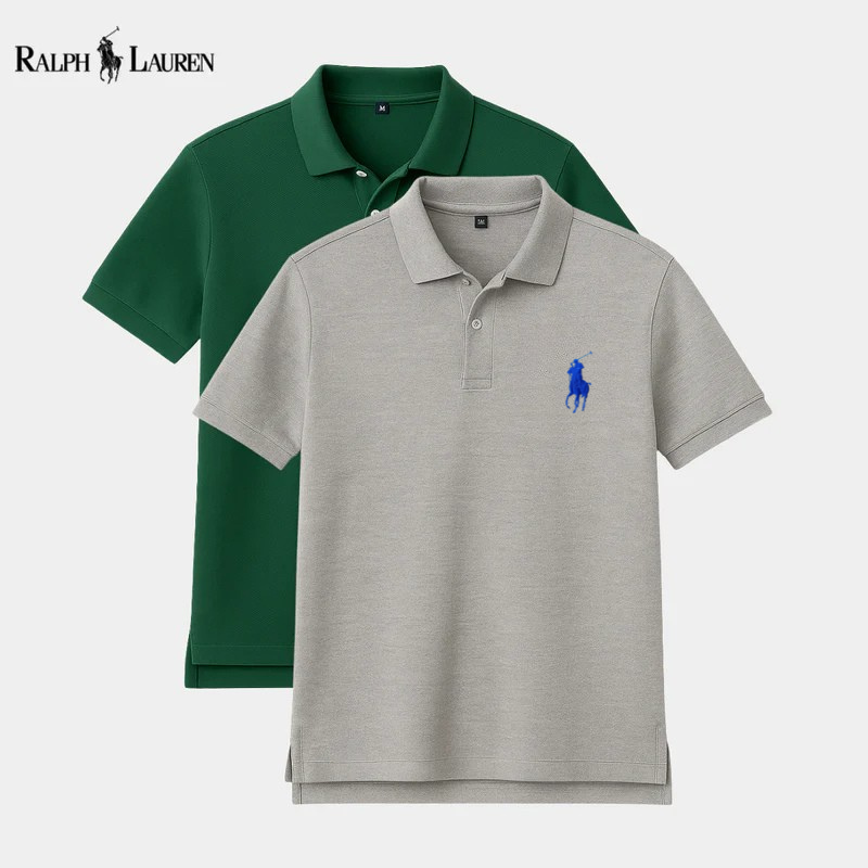 Paquete Polo: Compra 1 y llévate 1 gratis + Reloj de pulsera premium GRATIS