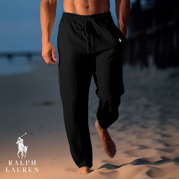 Pantalones de lino Solstice Luxe 