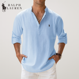 Camisa clásica de lino