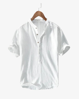 Camisa de lino de verano – Estilo premium para hombre 