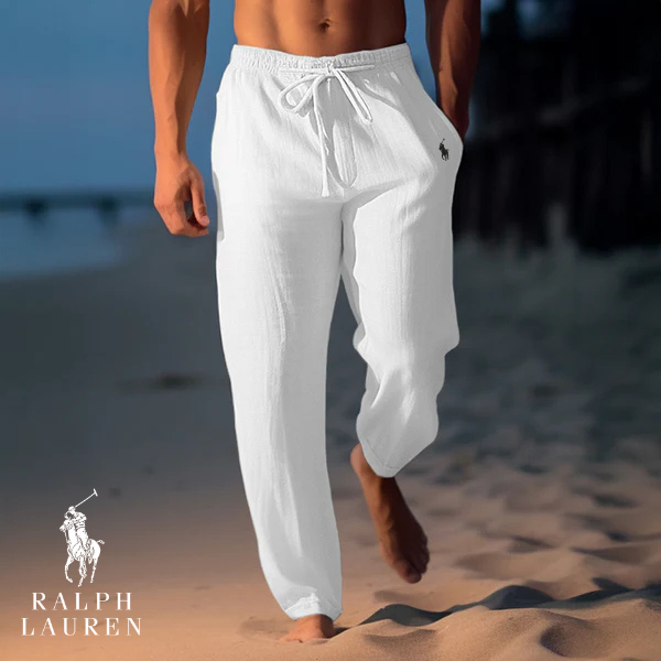 Pantalones de lino Solstice Luxe 