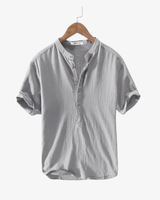 Camisa de lino de verano – Estilo premium para hombre 