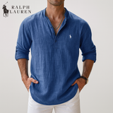 Camisa clásica de lino