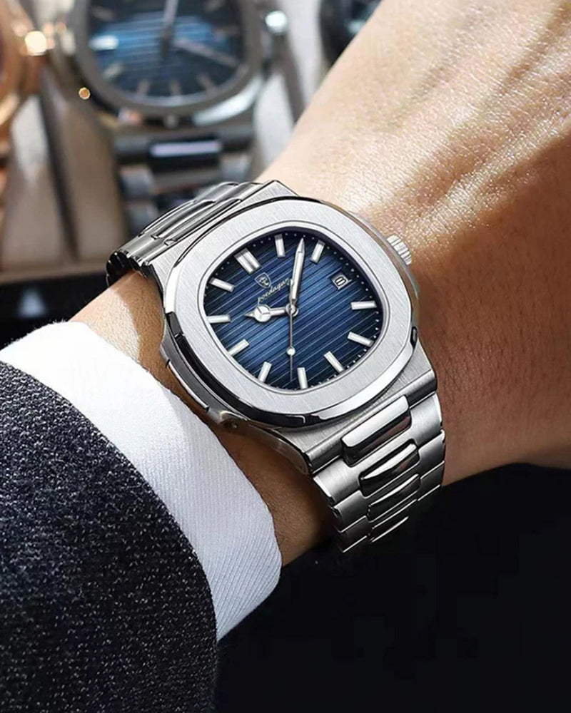 Reloj clásico de Ginebra (resistente al agua)