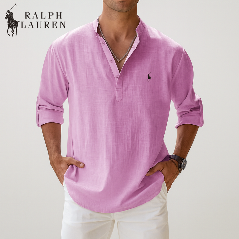 Camisa clásica de lino