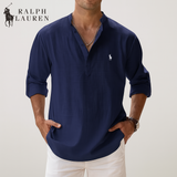 Camisa clásica de lino
