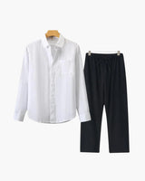 Conjunto de lino (manga larga)