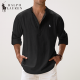 Camisa clásica de lino