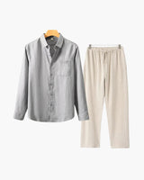 Conjunto de lino (manga larga)