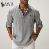 Camisa clásica de lino