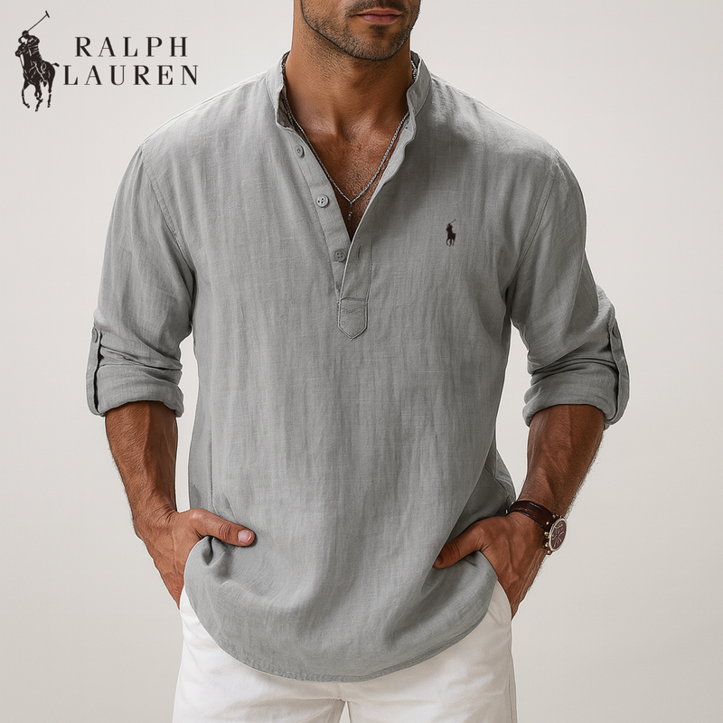 Camisa clásica de lino