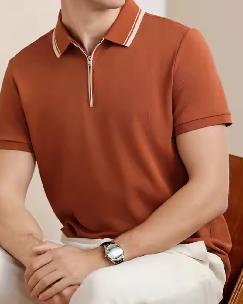 El polo con cremallera Ridgeway