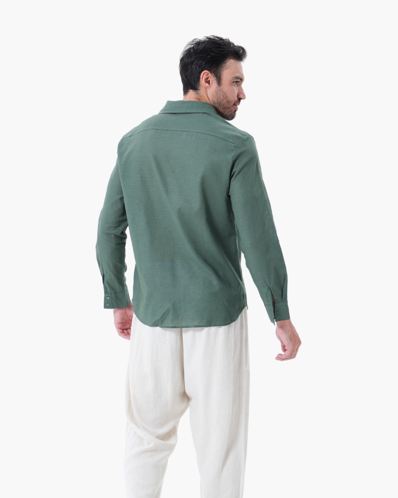 Conjunto de lino (manga larga)