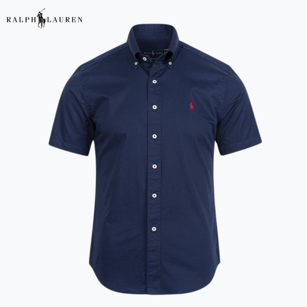 Camisa elegante de manga corta 